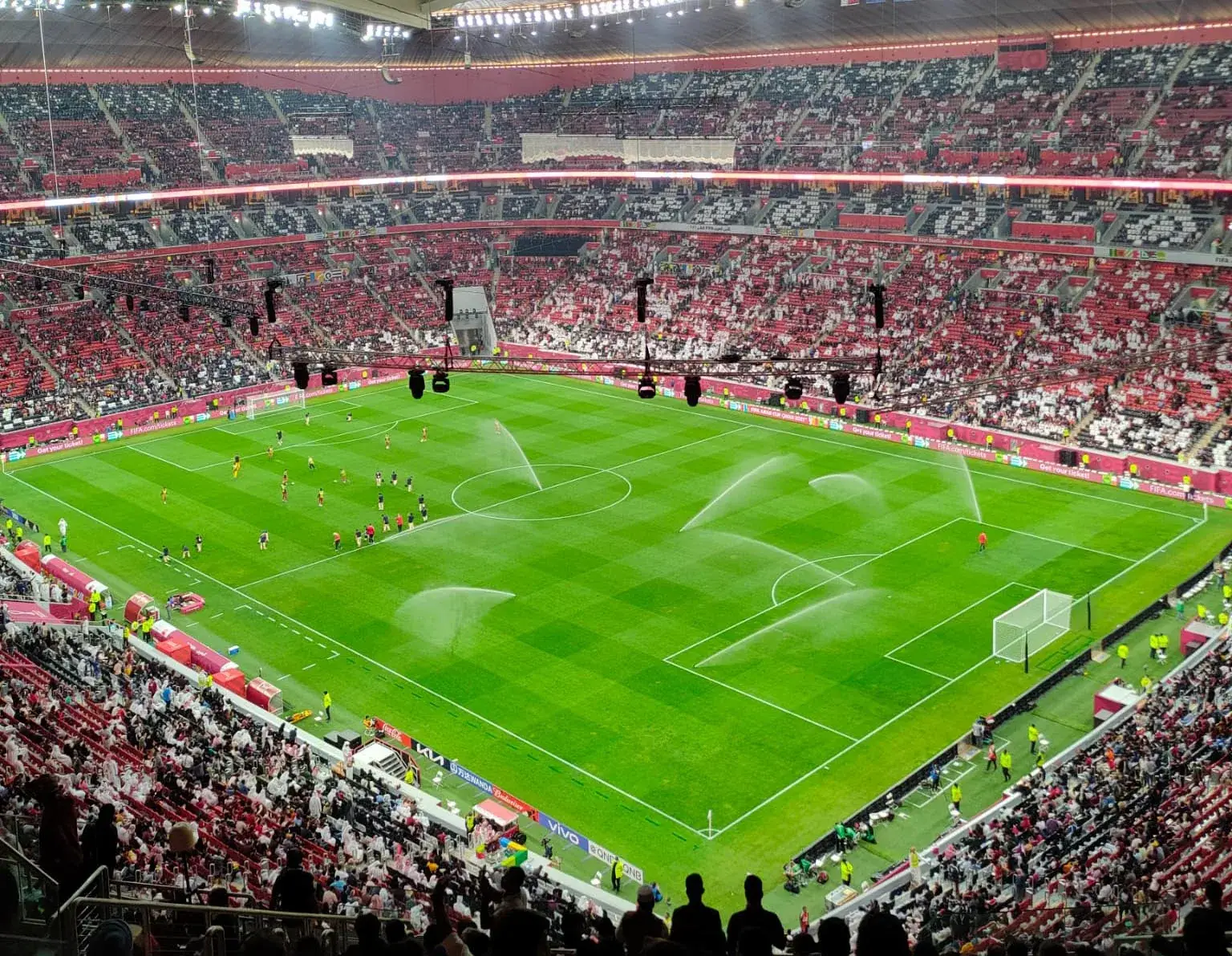 Al Bayt Stadium, Al Khor, Qatar — football stadium with a capacity of 68,895