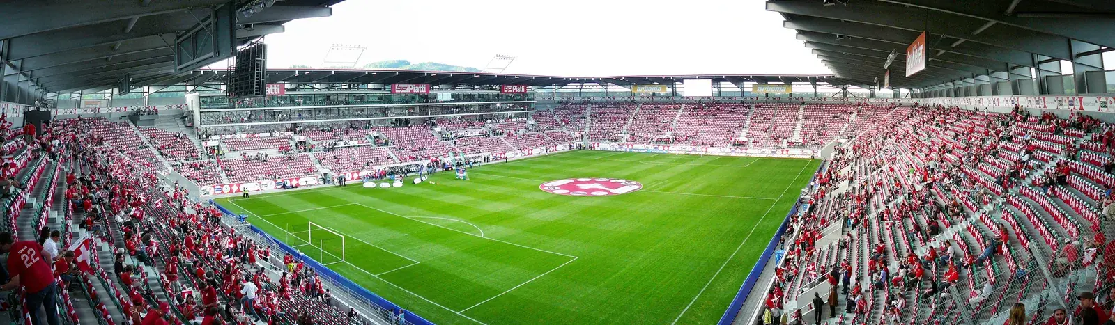 kybunpark, St. Gallen, Switzerland — football stadium with a capacity of 19,694