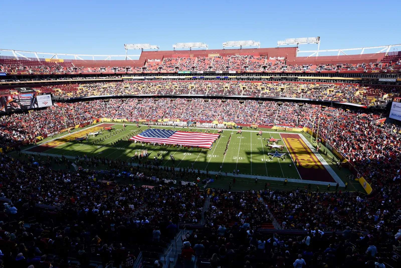 Northwest Stadium, Prince George's County, United States — football stadium with a capacity of 64,000