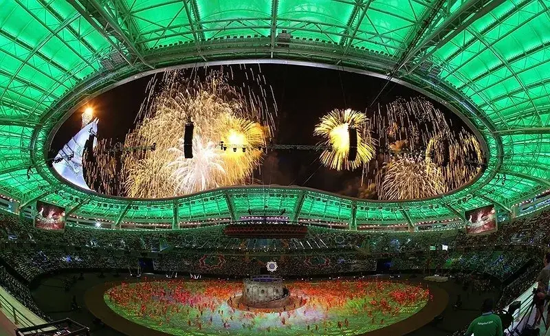 Olympic Stadium, Ashgabat, Turkmenistan — football stadium with a capacity of 30,000