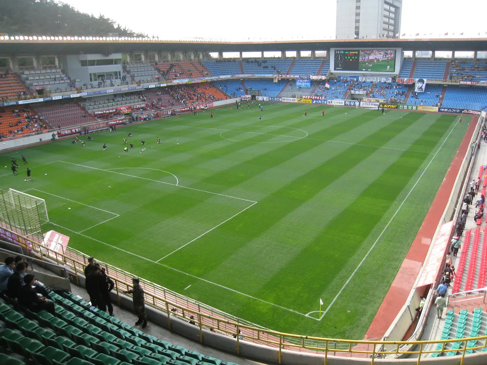 Pohang Steel Yard, Pohang, South Korea — football stadium with a capacity of 25,000