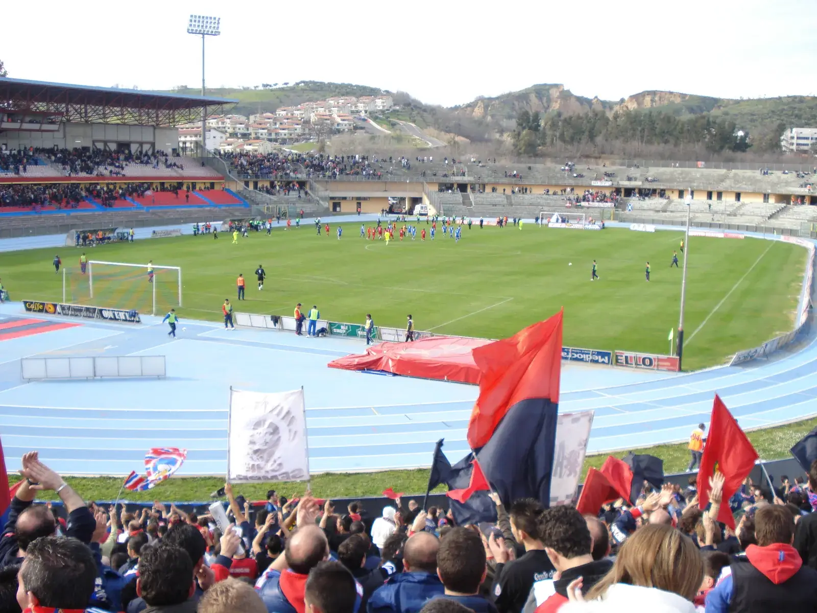 Stadio San Vito, Cosenza, Italy — football stadium with a capacity of 20,987