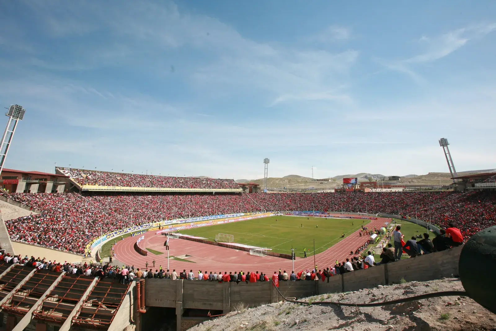 Yadegar-e Emam Stadium, Tabriz, Iran — football stadium with a capacity of 66,833