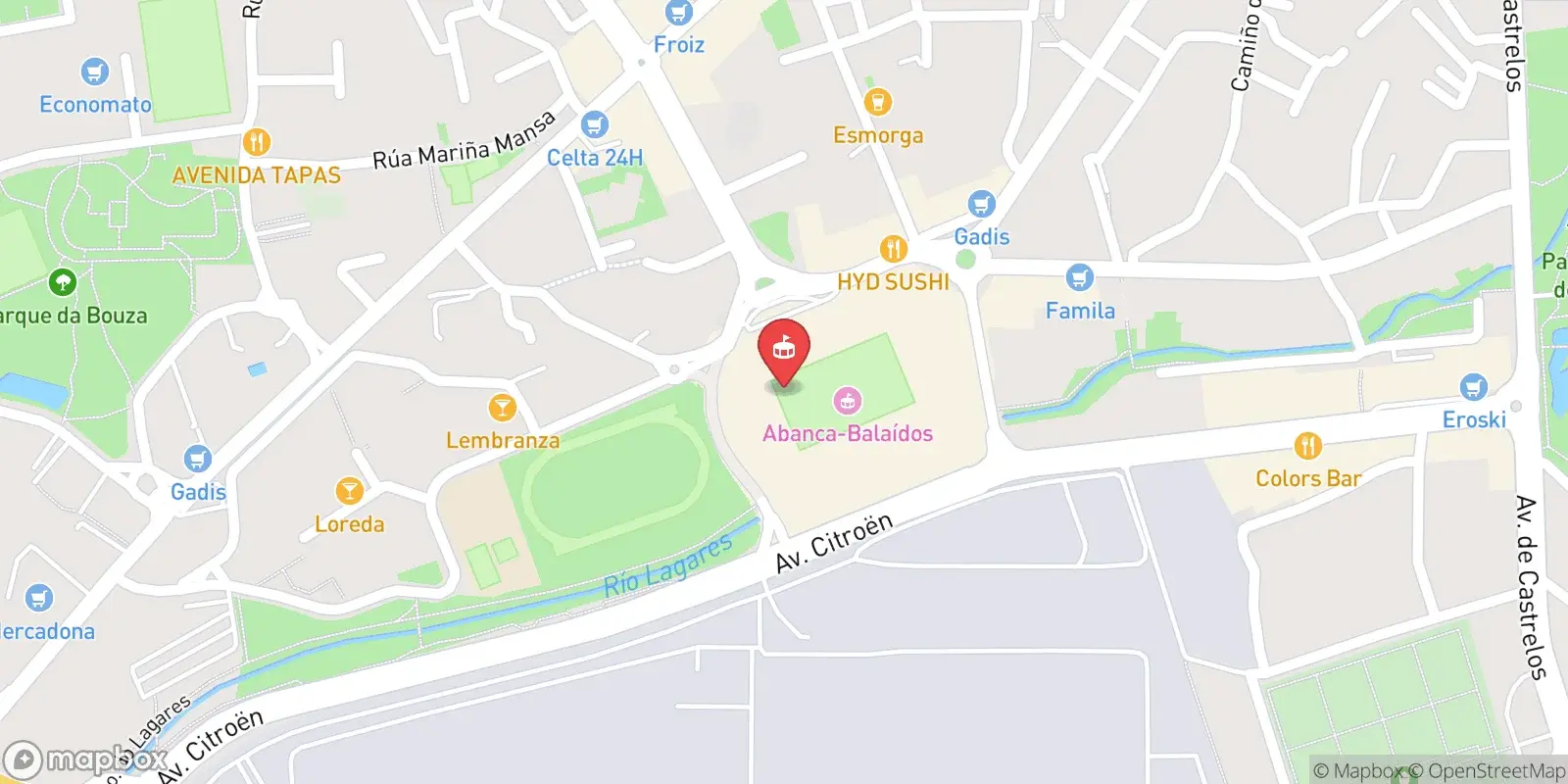 Mappa: Vigo