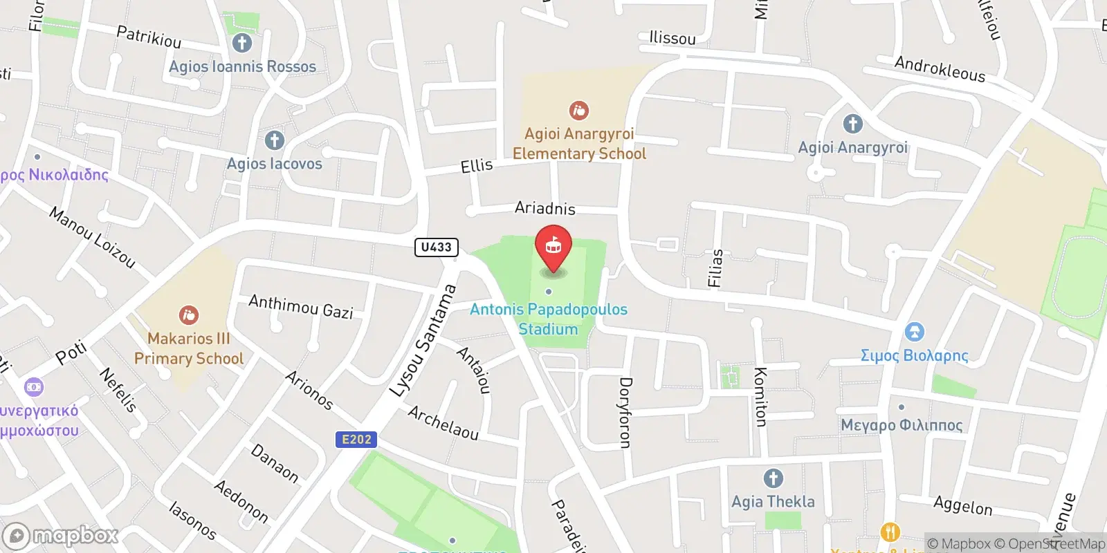 Карта: Larnaka