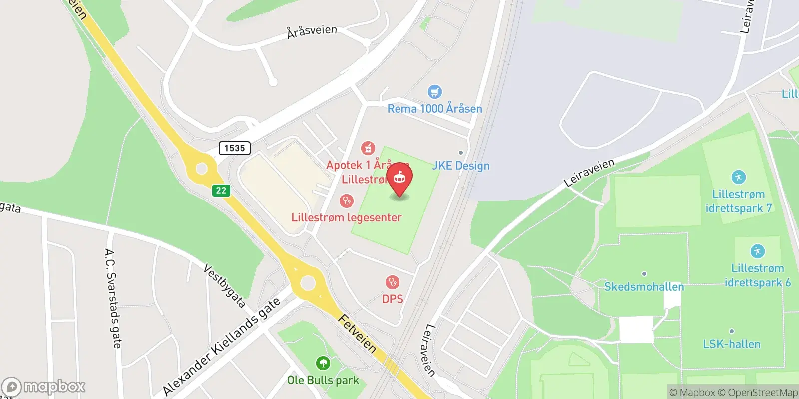 Mappa: Lillestrøm