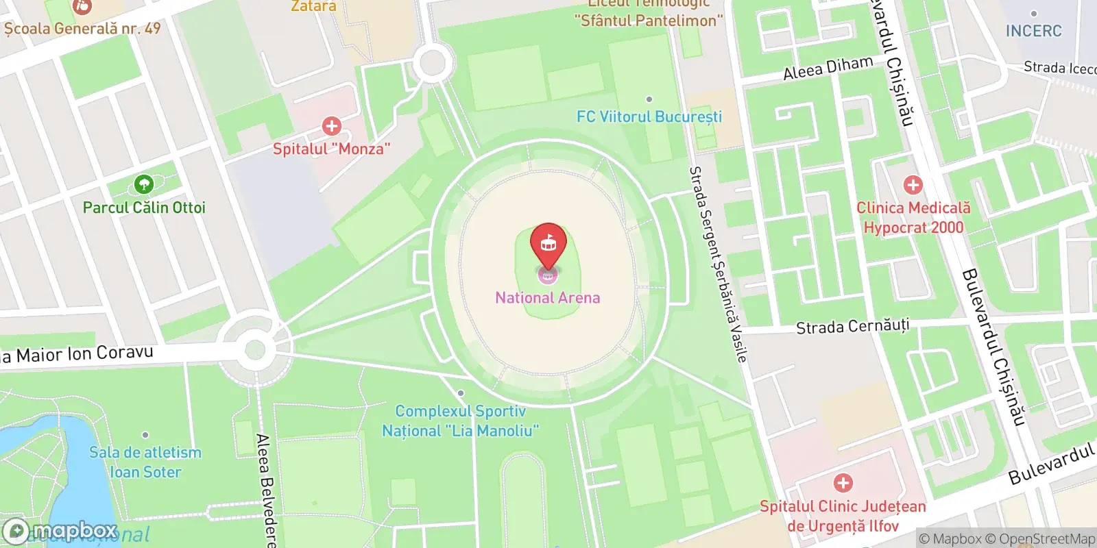 Karte: Bukurešť