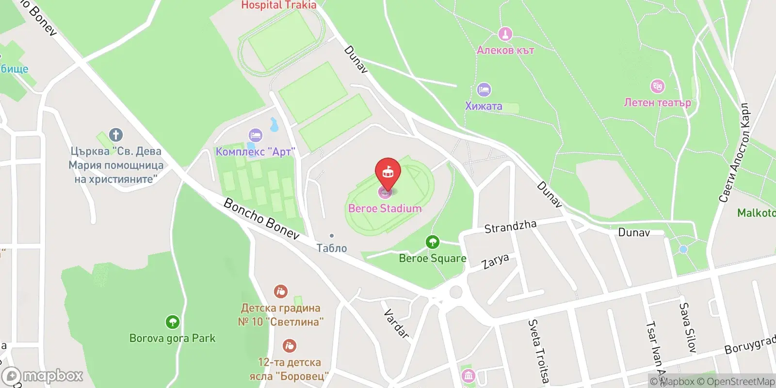 Mappa: Stara Zagora