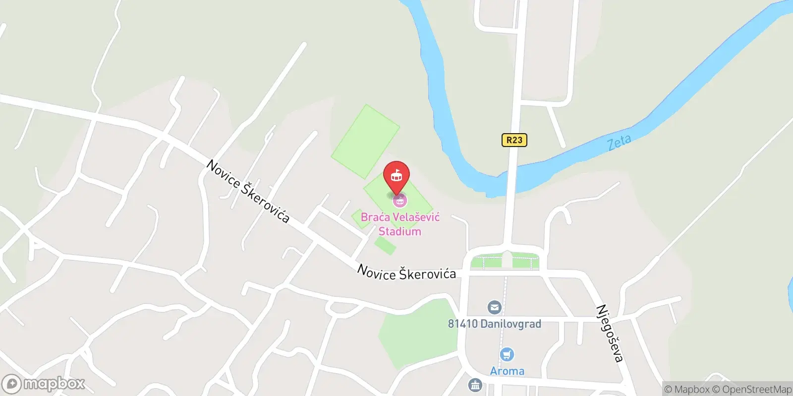 Карта: Danilovgrad
