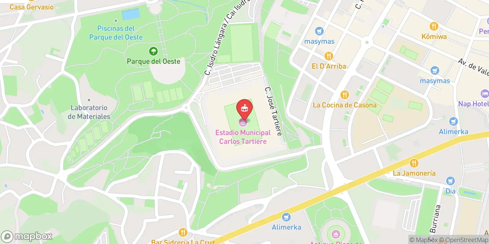 Карта: Oviedo City
