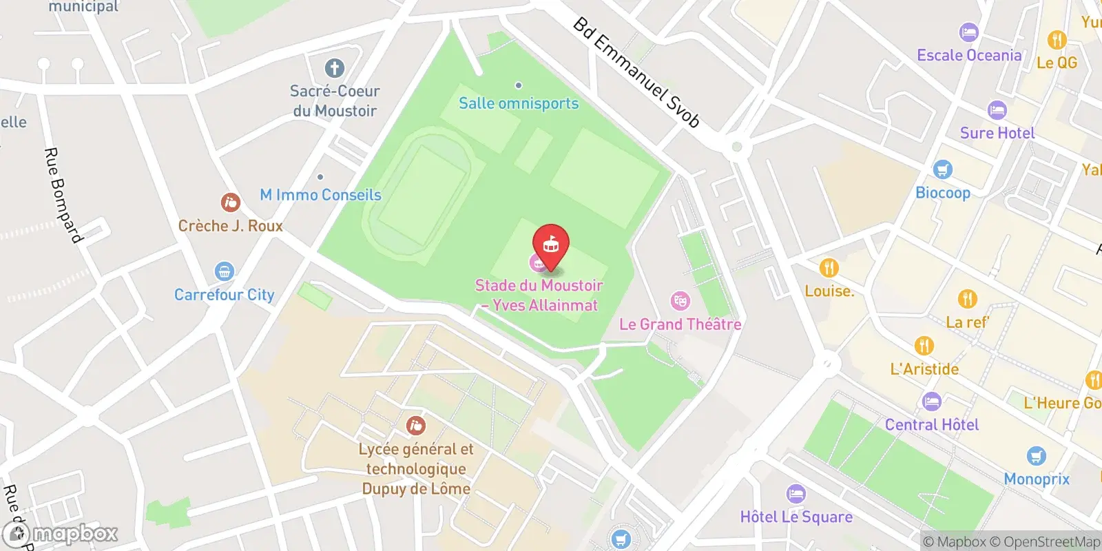 Mappa: Lorient