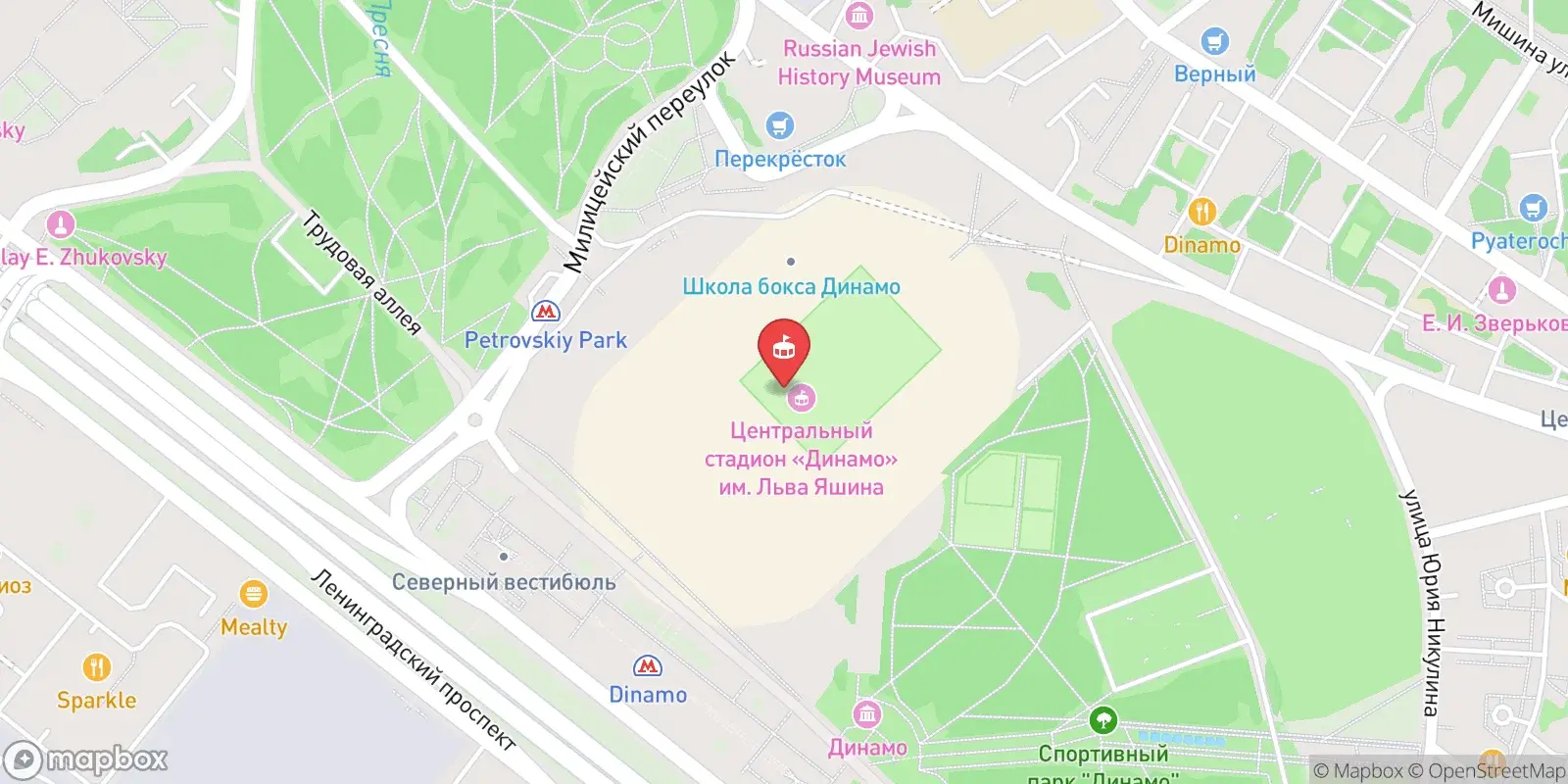Mappa: Moskva