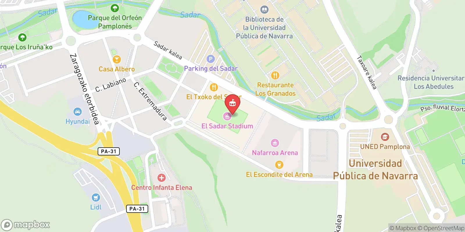Peta: Pamplona