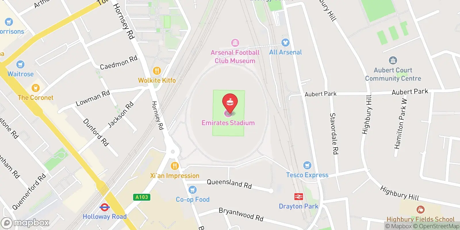 Mappa: London Borough of Islington