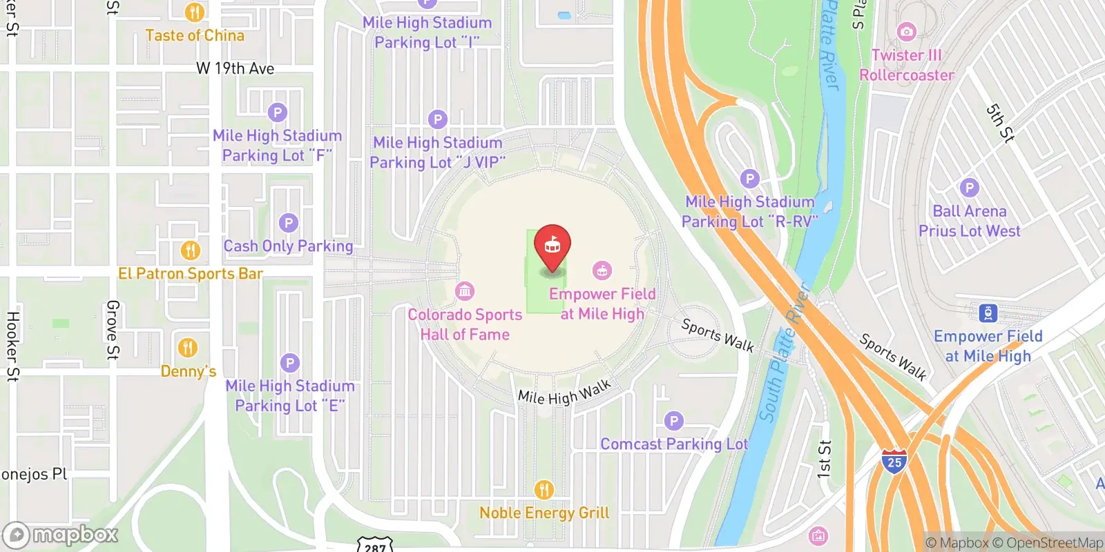 Карта: Denver