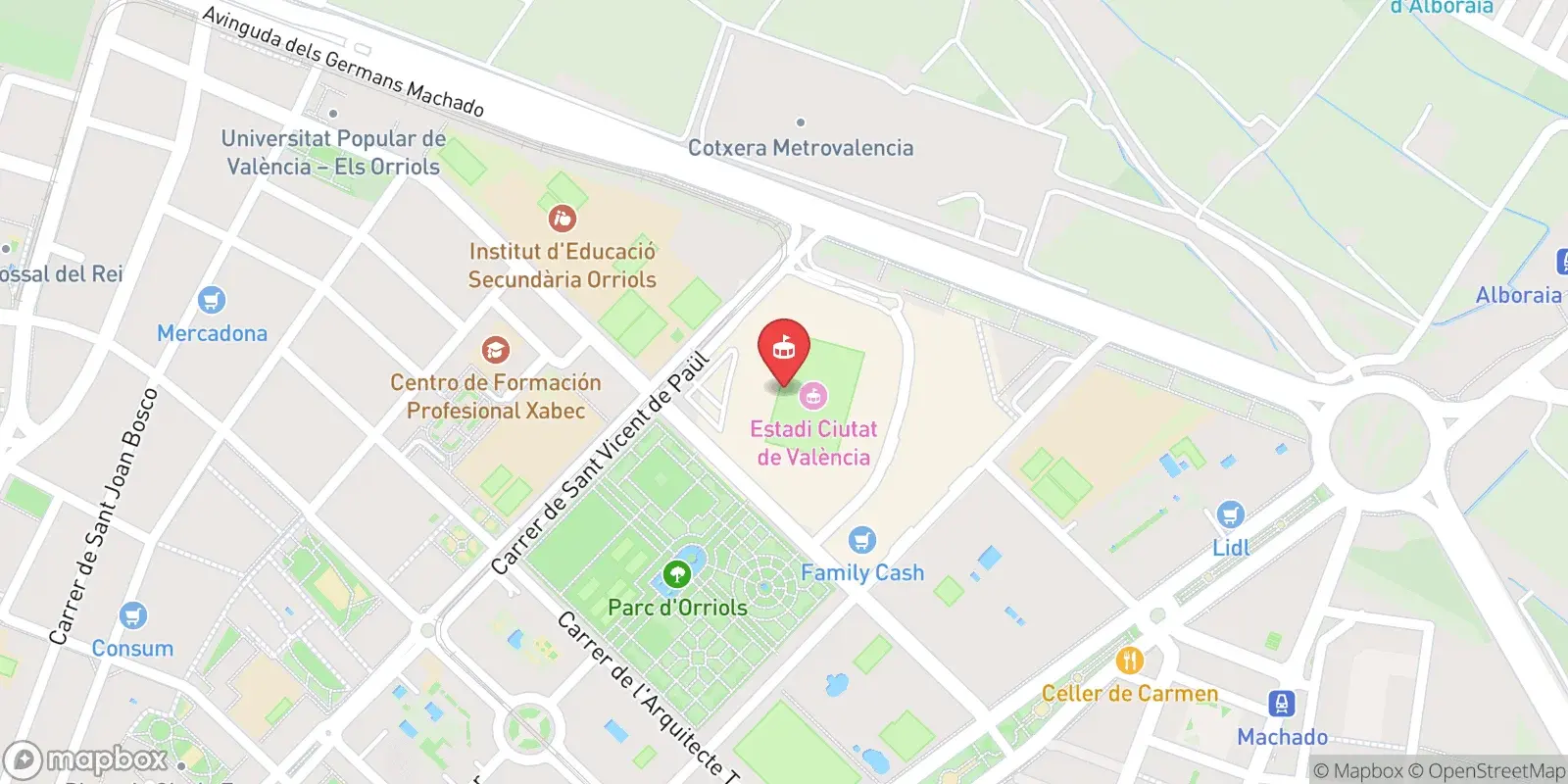 Carte : Valencia