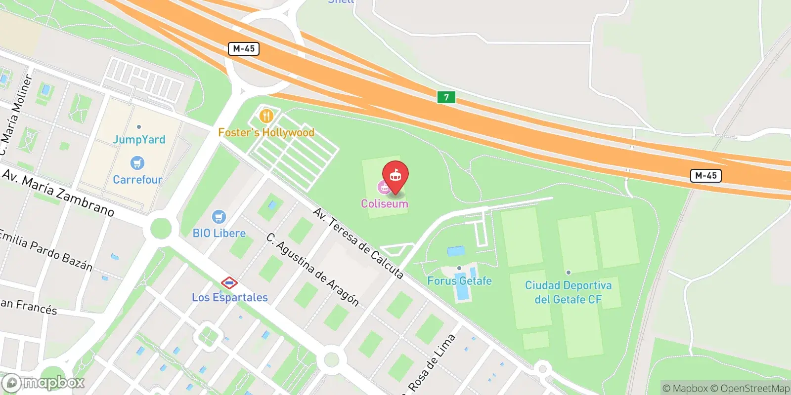 Karte: Getafe