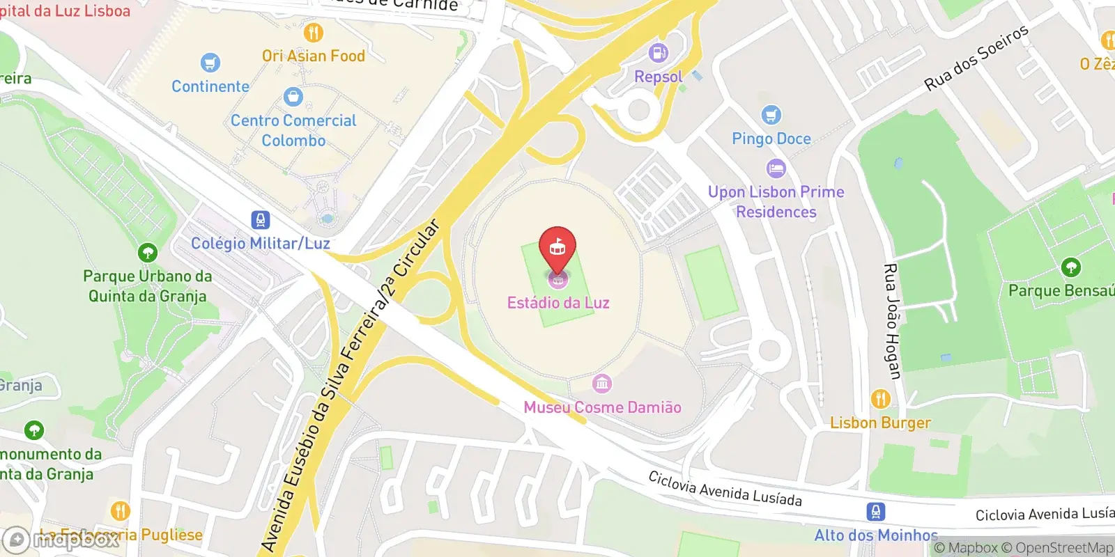 Mappa: Lisabon