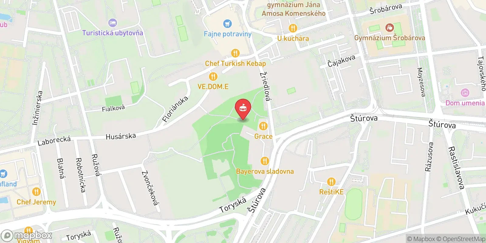 Mappa: Košice