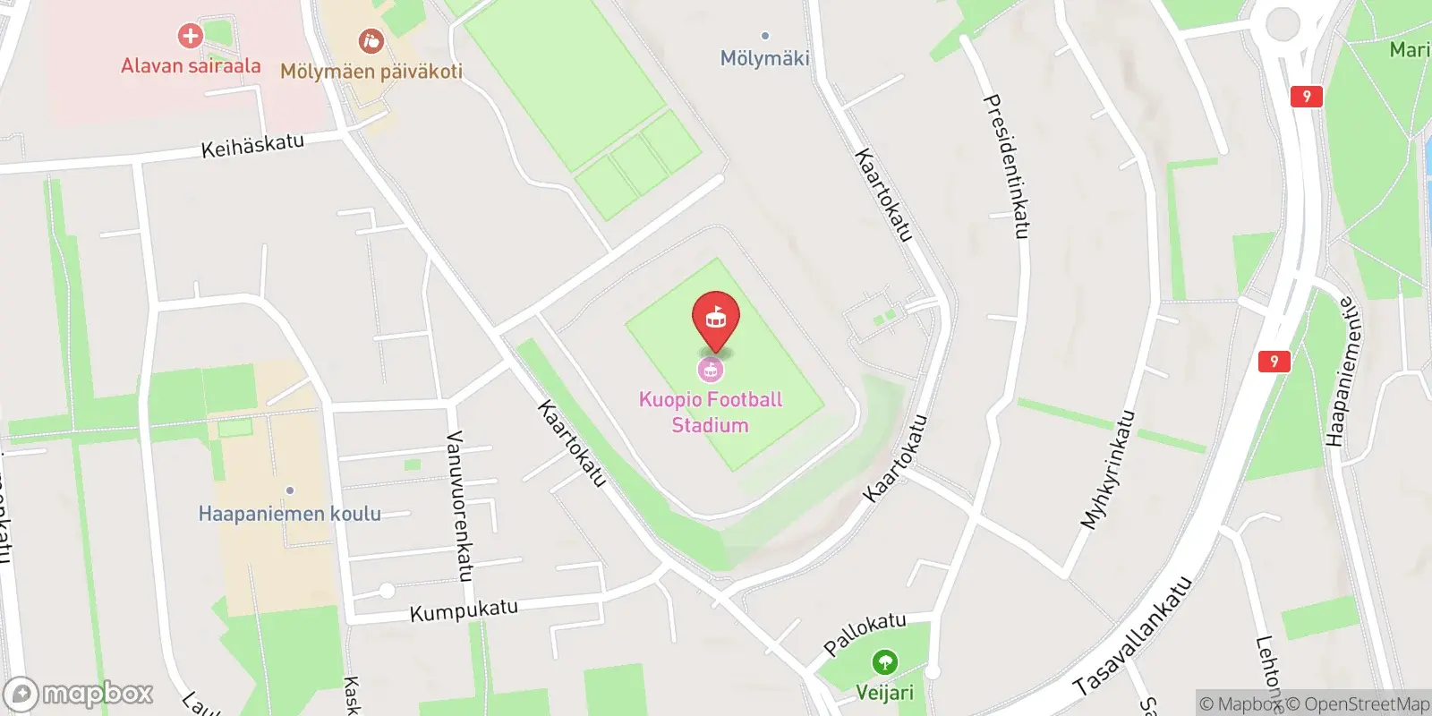 Карта: Kuopio