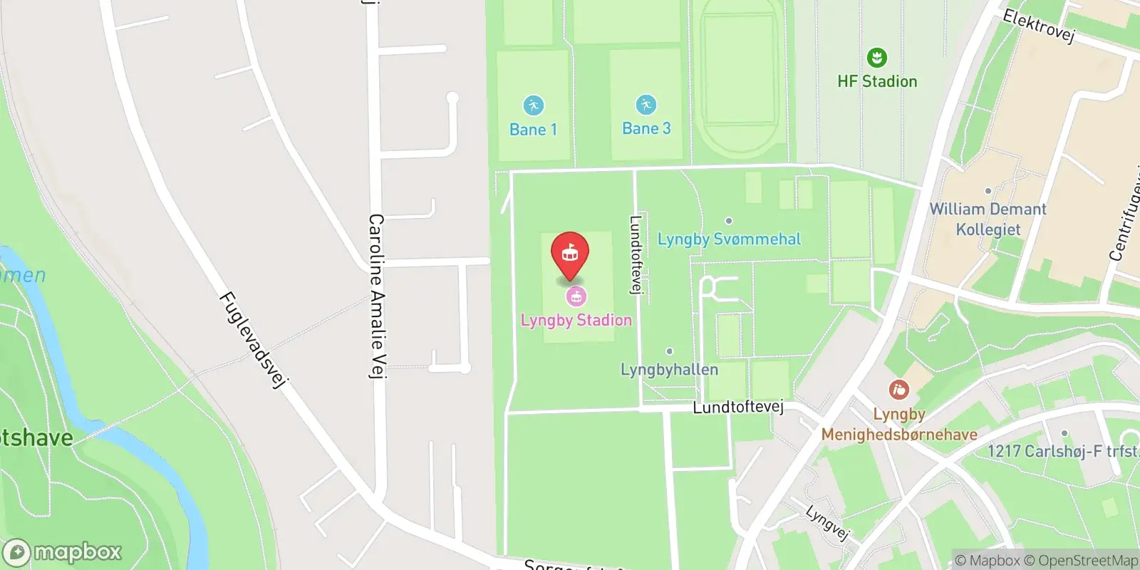 Karte: Kongens Lyngby