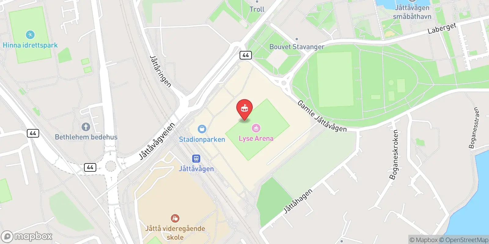 Karte: Stavanger