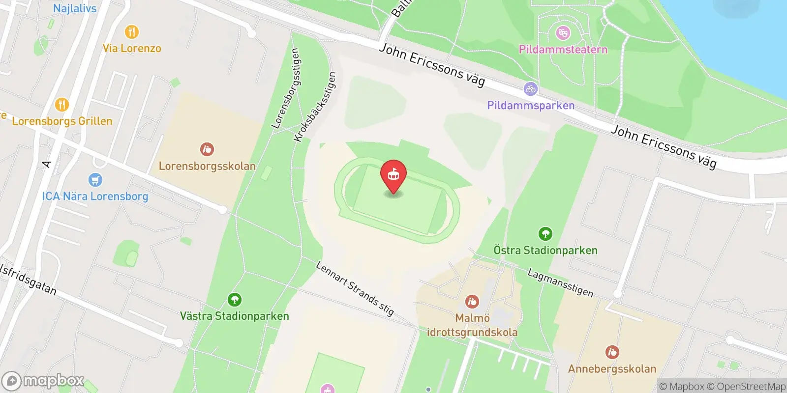 Карта: Malmö