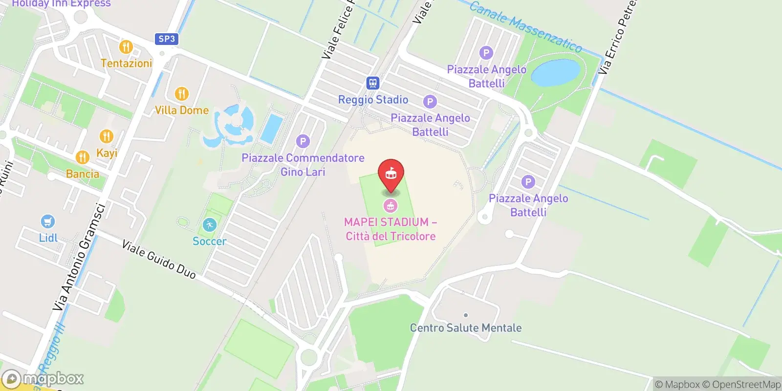 Karte: Reggio Emilia