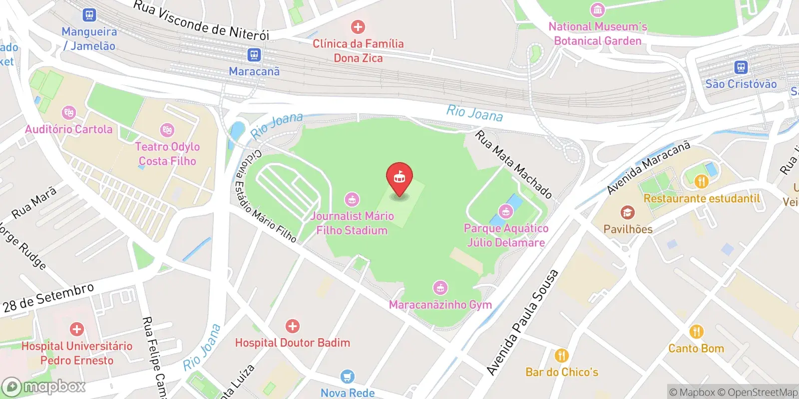 Karte: Maracanã District