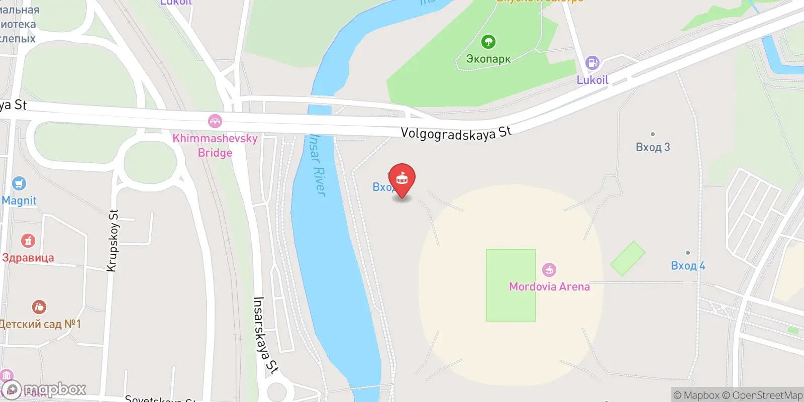 Карта: Saransk