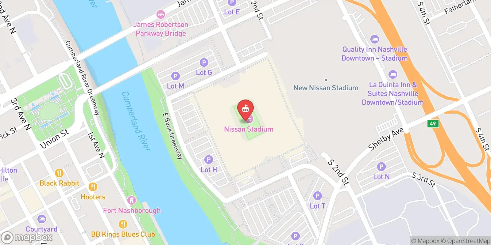 Mappa: Nashville