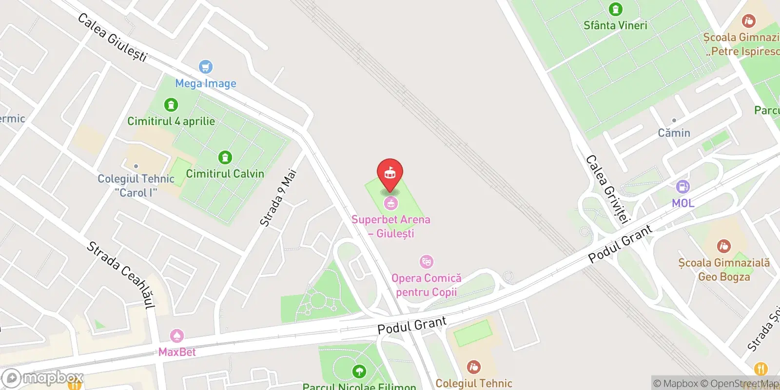 Karte: Bukurešť