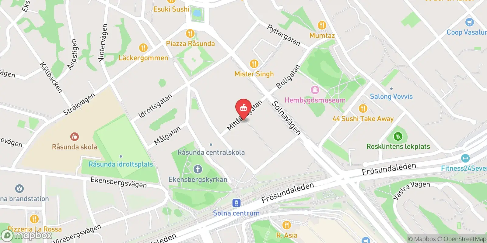 Karte: Solna