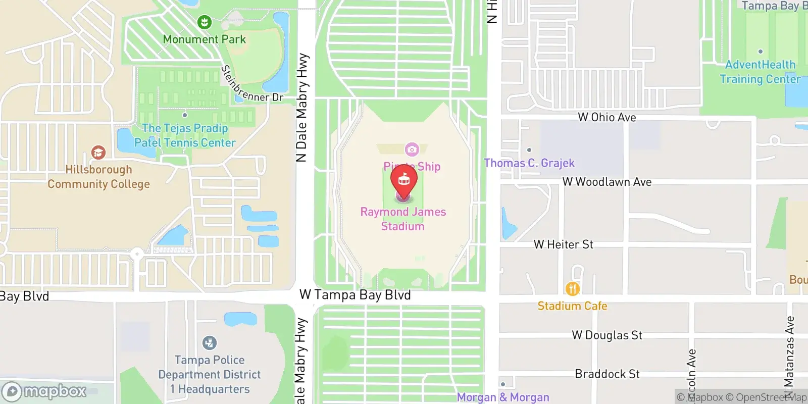 Карта: Tampa