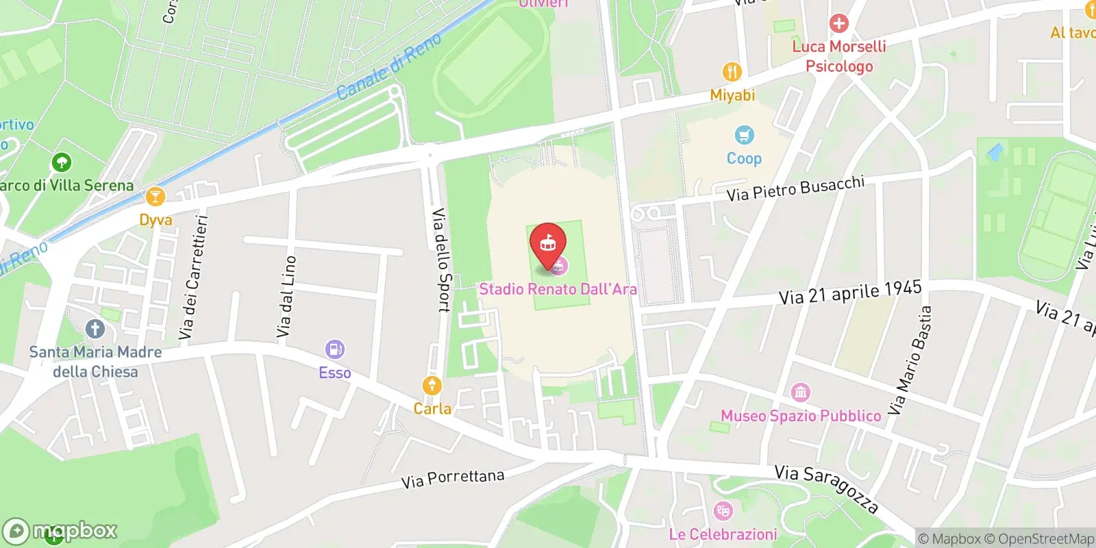 Mappa: Bologna