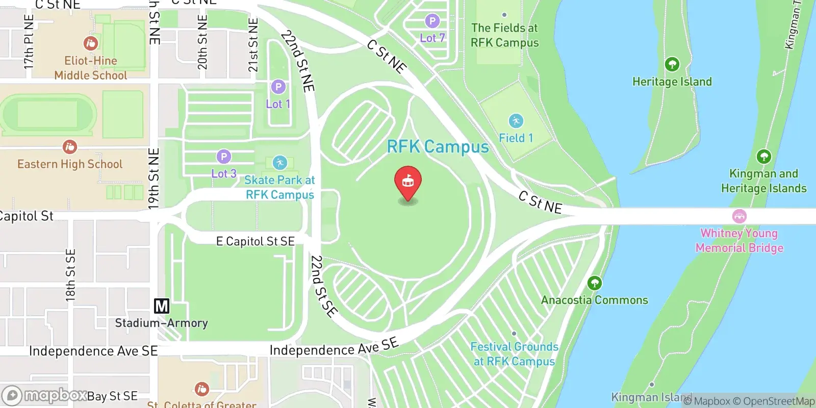Карта: Washington