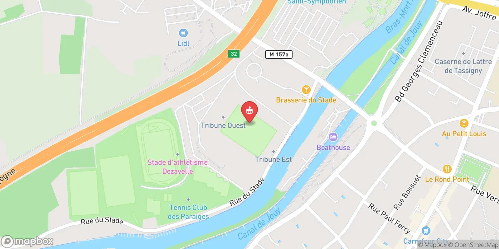 Mappa: Longeville-lès-Metz