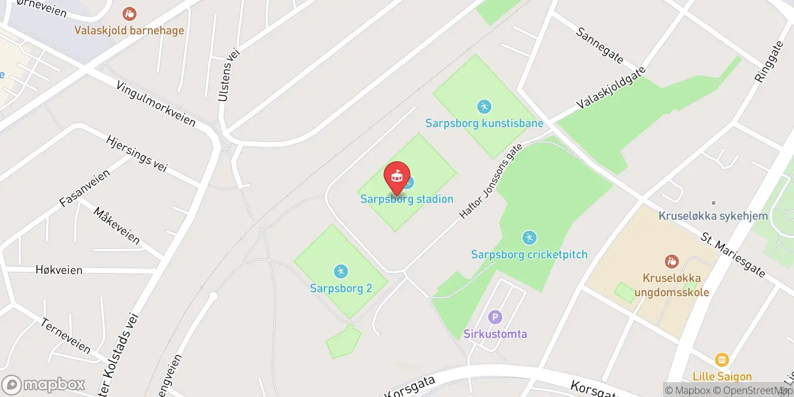 Mappa: Sarpsborg