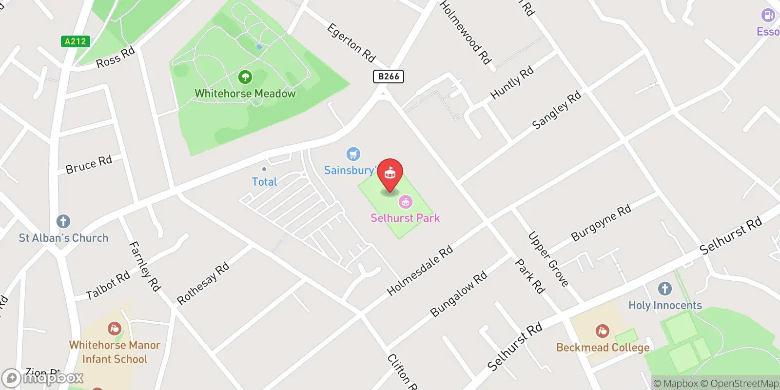 Карта: South Norwood