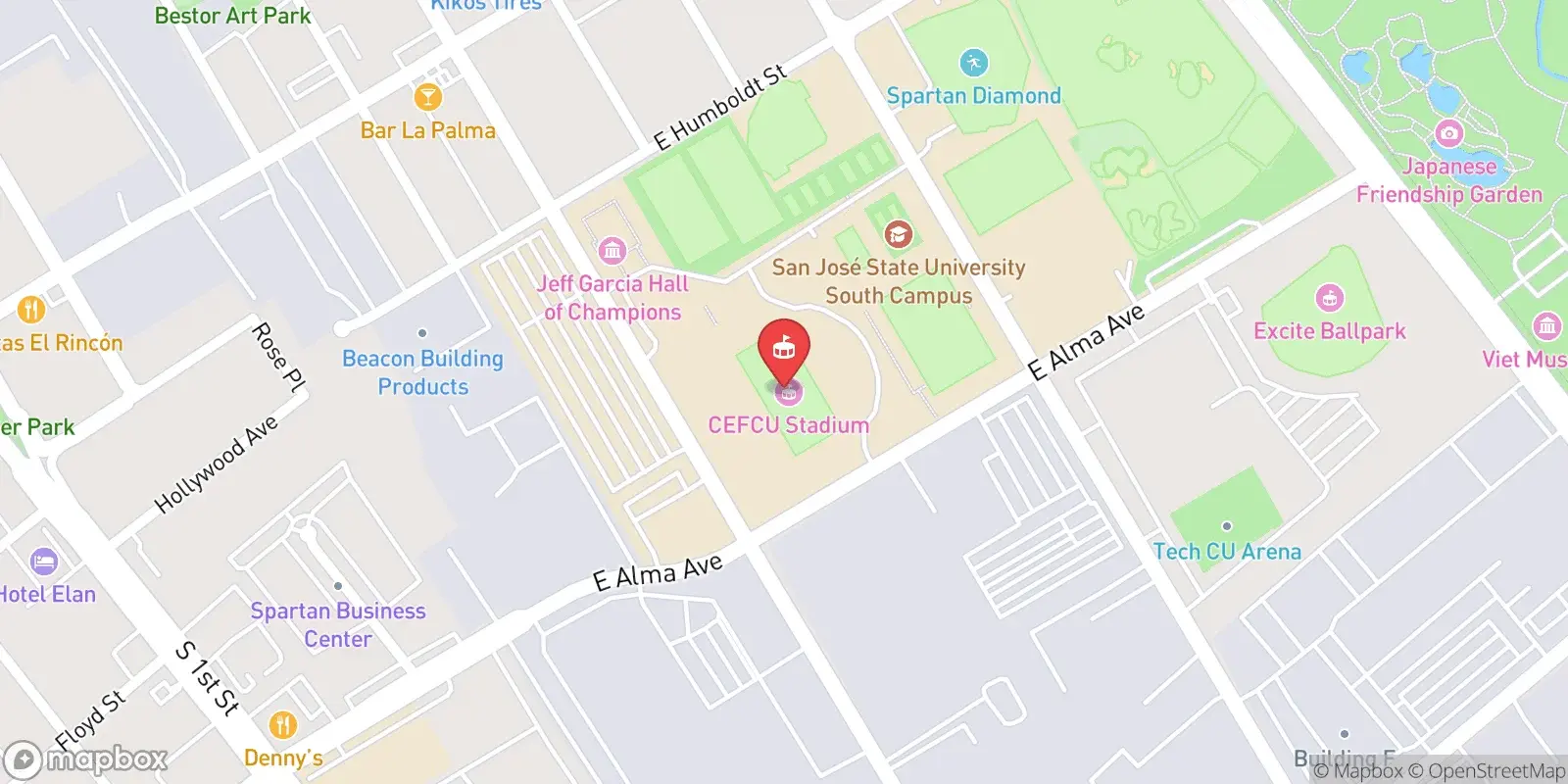 Carte : San Jose