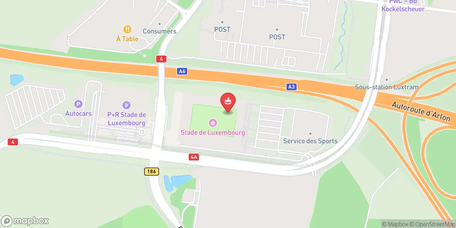 Carte : Lucemburk