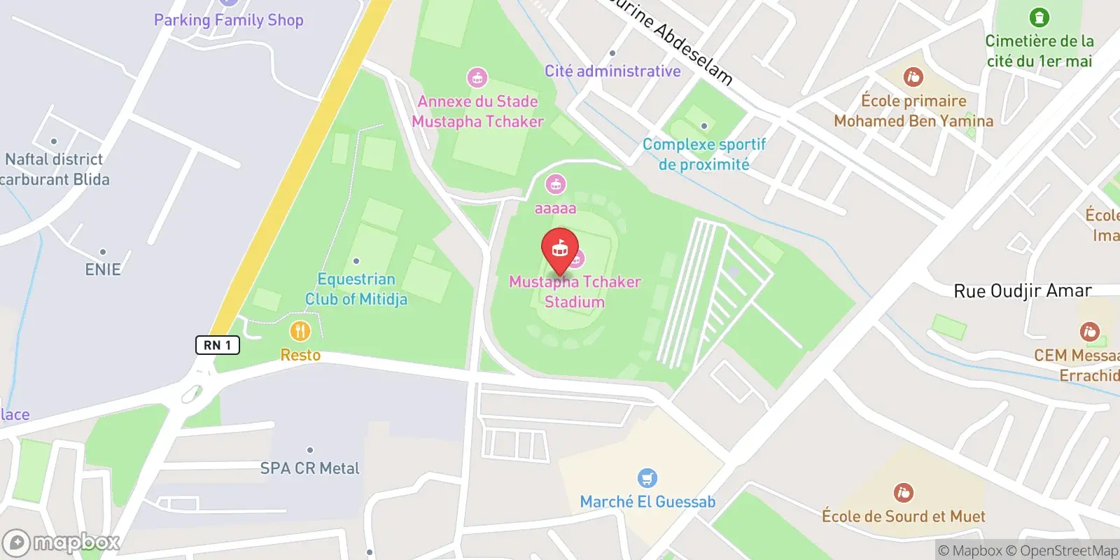 Mappa: Blida