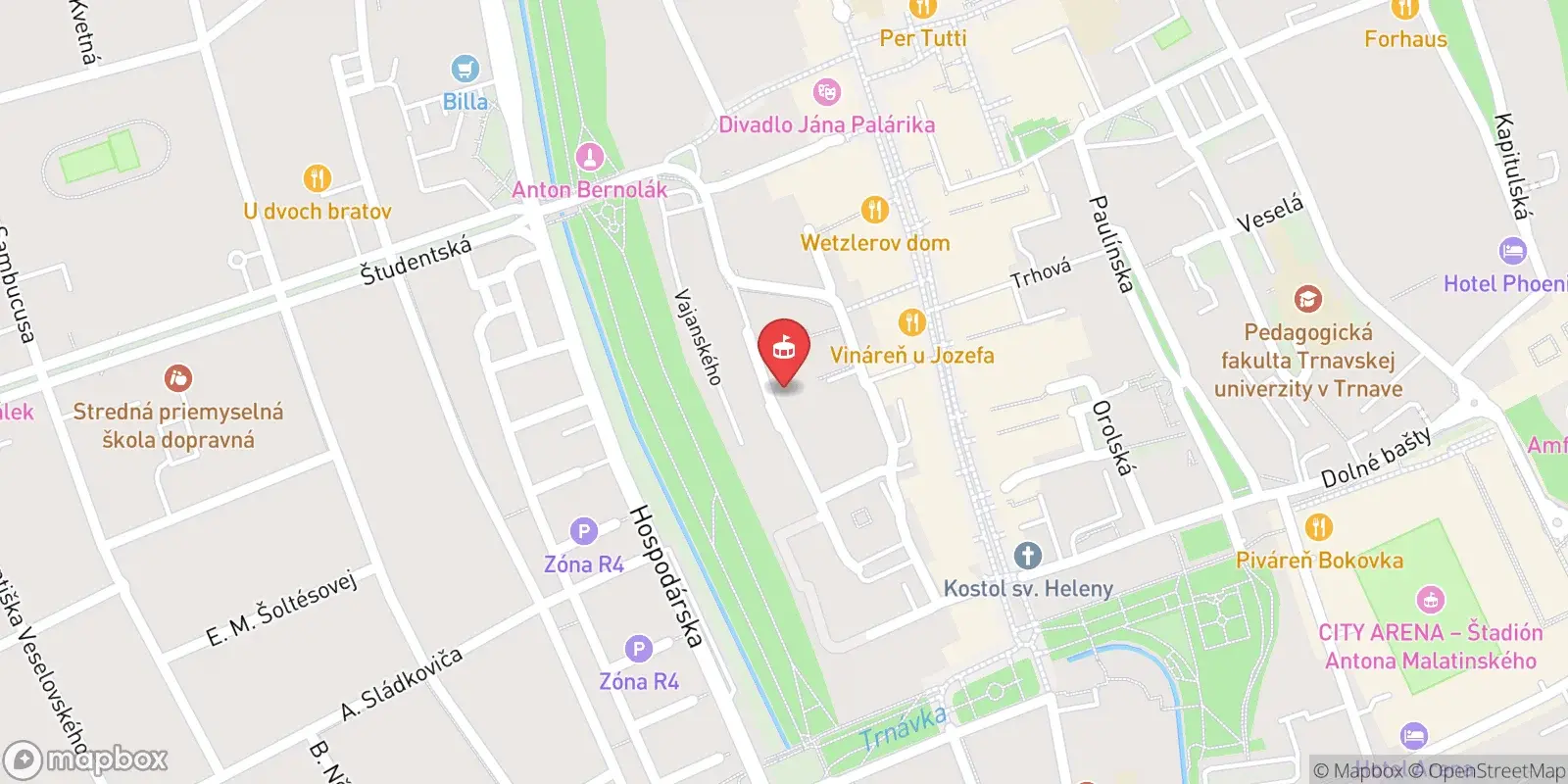 Mappa: Trnava