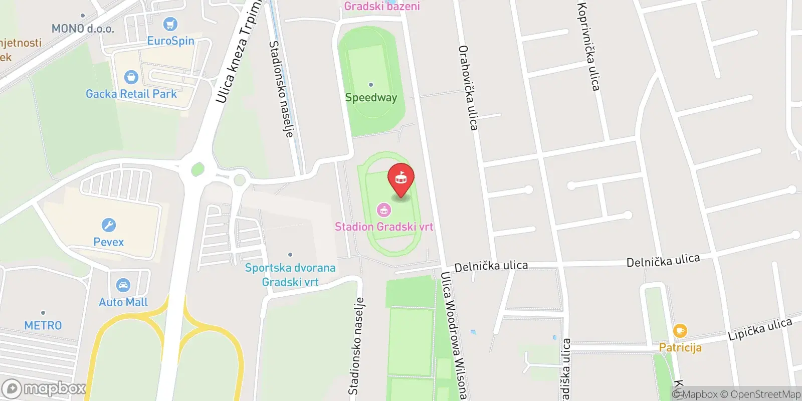 Peta: Osijek