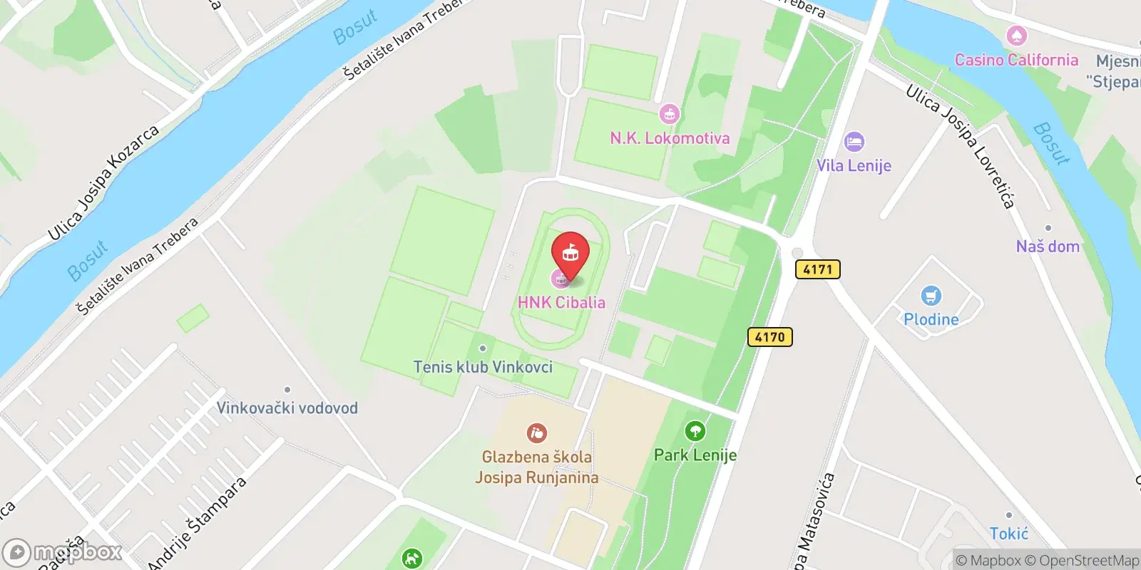 Karte: Vinkovci