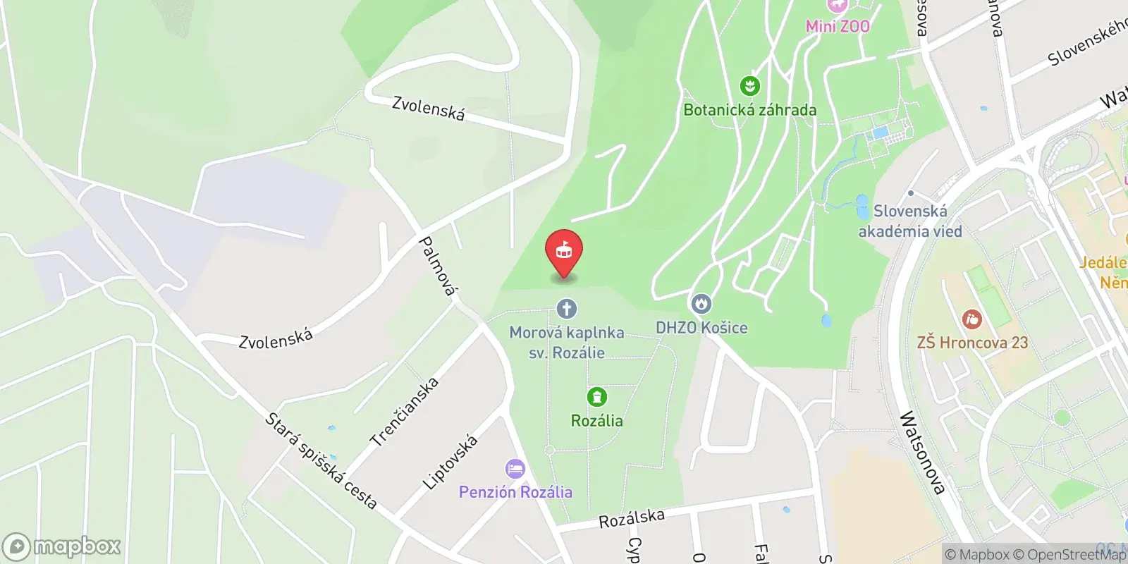 Mappa: Košice