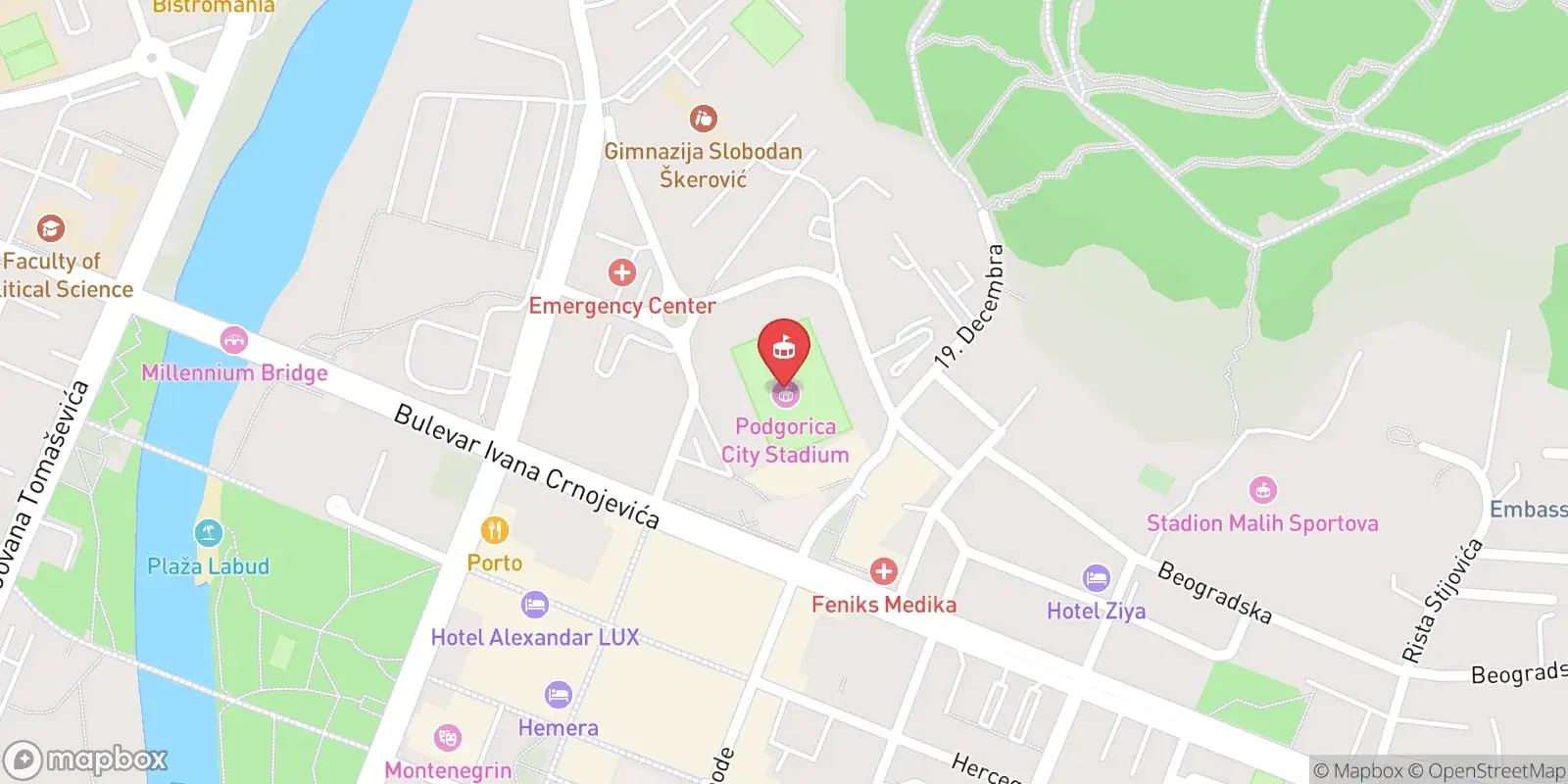 Karte: Podgorica