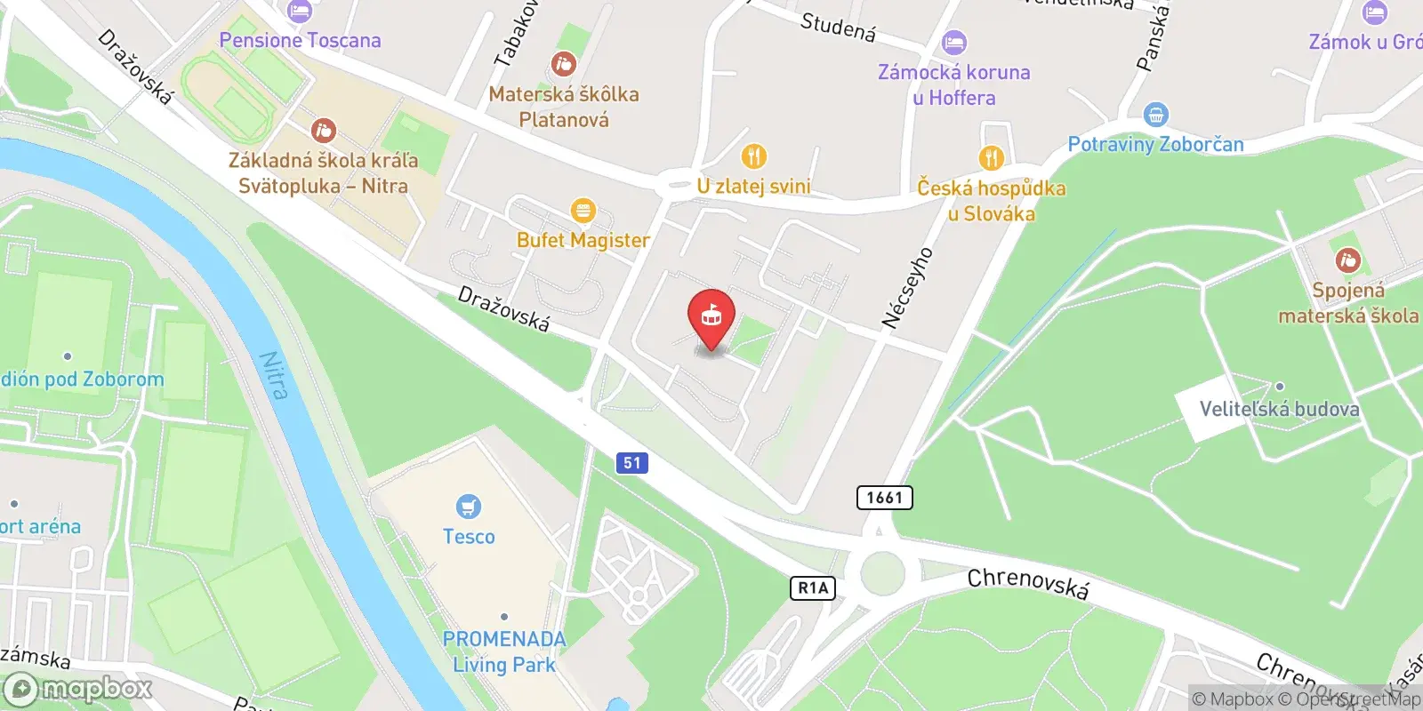 Karte: Nitra