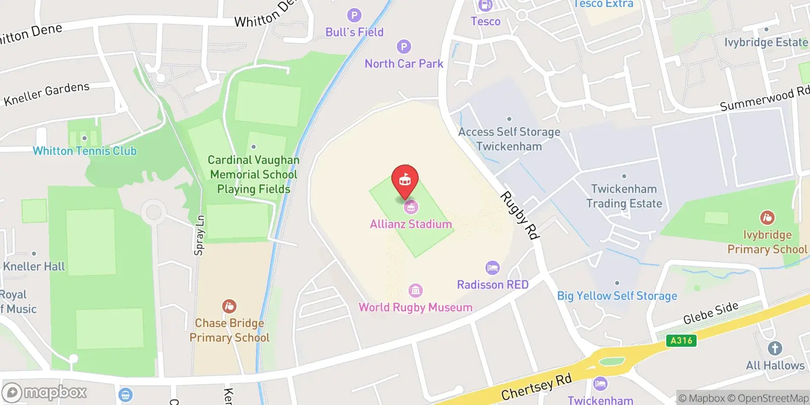 Mappa: London Borough of Richmond upon Thames