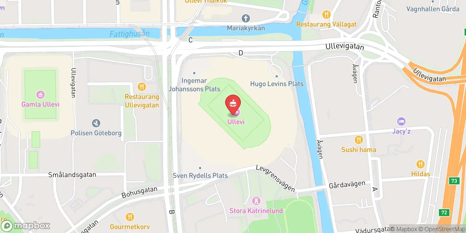 Карта: Göteborg